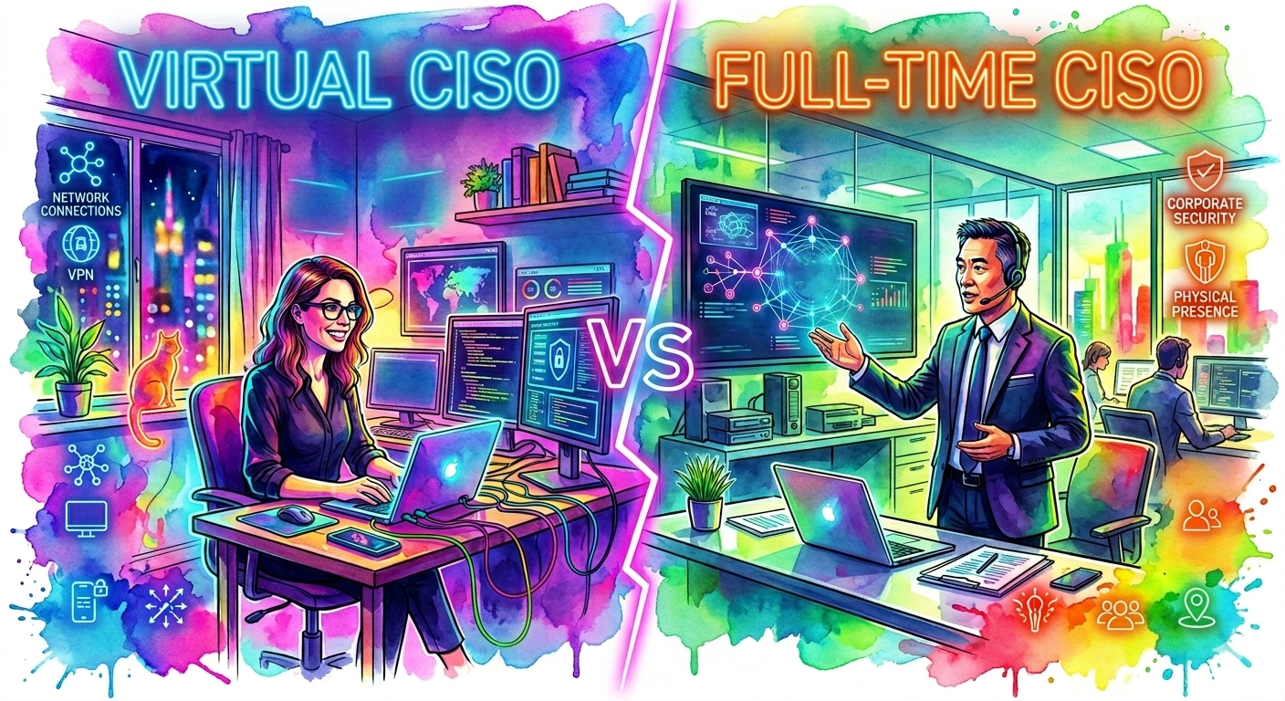 Virtual CISO vs Full-Time CISO: A Strategic Decision Framework for Growing Companies